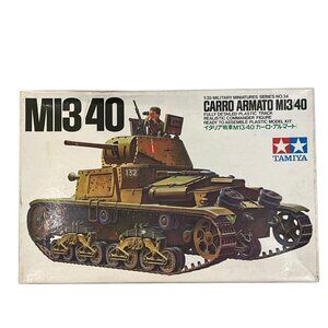 Tamiya 1/35 Scale M13/40 Carro Armato Model Kit WWII Italian Tank